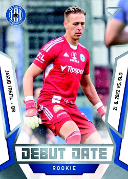 Jakub Trefil Sigma Olomouc SportZoo FORTUNA:LIGA 2022/23 2. serie Debut Date Rookie #DR-11